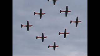 Pilatus PC 7 Swiss Airforce PC 7 Team Aachen [upl. by Luttrell]