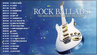 Best Rock Ballads 70s 80s 90s  The Greatest Rock Ballads Of All Time [upl. by Notniv]