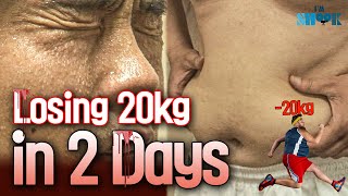 Real Situation 20kg Weight Loss Challenge in Two Days [upl. by Gav]