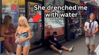 Roosevelt Avenue Queens 🚨 NYC Red Light District Walking Tour  4K Market of Sweethearts [upl. by Fates]