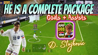 He is a Complete Package  D Stojkovic Booster Epic  Goals and assists  National Attackers Pack [upl. by Kameko]