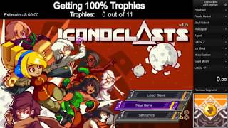 Iconoclasts 100 Trophies Walkthrough [upl. by Allemrac]