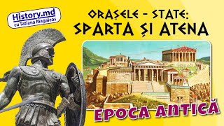 Orașele  state Sparta și Atena [upl. by Bela]