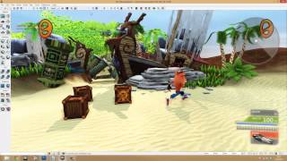 Crash Bandicoot HD Level play  1782013 [upl. by Aicul]