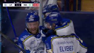 Highlights  Leksands IF vs Rögle BK [upl. by Anrehs]