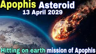 Apophis asteroid 99942 hitting on earth 13 April 2029 [upl. by Llenet44]