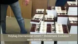 Automatische Folien Verpackungsmaschine Shrinkmatic Evolution [upl. by Ceevah413]