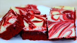 RED VELVET CHEESECAKE BROWNIES [upl. by Hindorff]