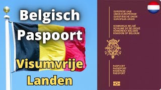 Belgisch Paspoort Visumvrije Landen 2023 [upl. by Rubma]