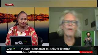 Malala Yousafzai to deliver 21st Nelson Mandela Annual Lecture Verne Harris [upl. by Tanitansy]