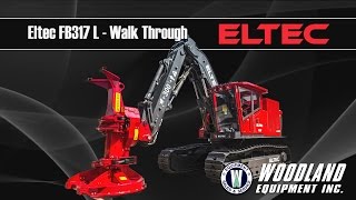 Walk Through of a New Eltec FB317 Feller Buncher [upl. by Aissak]