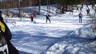 Vasaloppet 2012 crashes Risberg widescreen HD [upl. by Snyder]