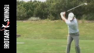 Tiger Woods Chuck Quinton Model Golf Swing at RotarySwingcom [upl. by Rachaba458]