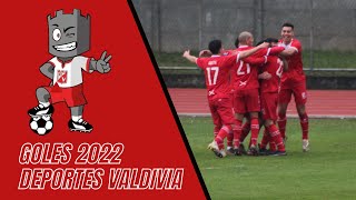 Goles Deportes Valdivia temporada 2022 [upl. by Aveline]