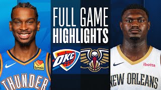 THUNDER at PELICANS  FULL GAME HIGHLIGHTS  March 26 2024 [upl. by Nerraf]