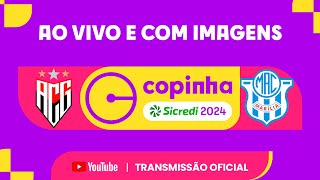 JOGO COMPLETO ATLÉTICO GOIANIENSE GO X MARÍLIA  SEGUNDA FASE  COPINHA SICREDI 2024 [upl. by Daahsar]