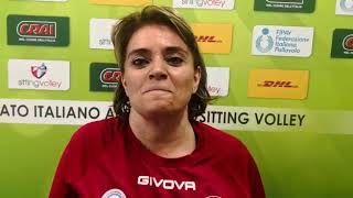 Campionato Italiano SV Alessandra Vitale dopo la vittoria contro Pallavolo Missaglia [upl. by Berfield]