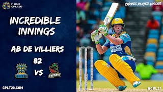 An AMAZING batting display by AB De Villiers at the Kensington Oval [upl. by Lait]