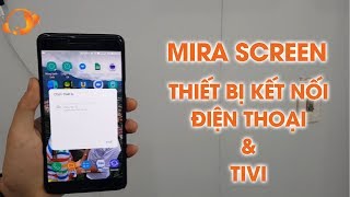 MiraScreen Thiết bị không dây kết nối điện thoại với tivi [upl. by Annaitsirk]