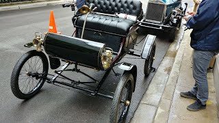 1903 Curved Dash Oldsmobile Model R at Driehaus Museum [upl. by Faxun543]