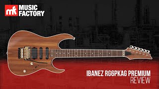 Music Factory  Review 145  Ibanez RG6PKAGNTF [upl. by Issim735]