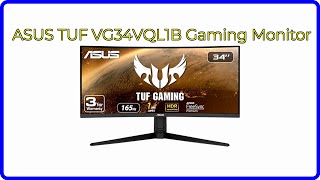 REVIEW 2024 ASUS TUF VG34VQL1B Gaming Monitor ESSENTIAL details [upl. by Leticia]