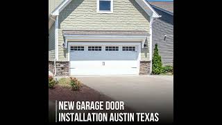 New garage door installation Austin Texas [upl. by Lahsram441]