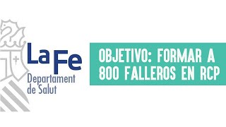 ⚠️​ OBJETIVO FORMAR A 800 FALLEROS EN MANIOBRAS DE RCP [upl. by Gusti703]