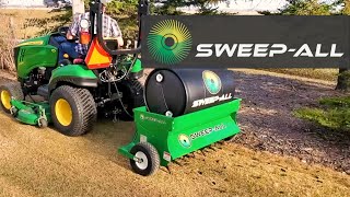 Commercial Lawn Aerator  SweepAll Turf Equipment  AR1748 [upl. by Alletsirhc]