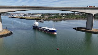 Cargo Ship VESPER 14th Aug 2024 [upl. by Orvil180]