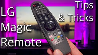 How to use LG Magic Remote  Tips amp Tricks LG B7C7B8C8B9C9BXCXGX 2021 [upl. by Shanley]