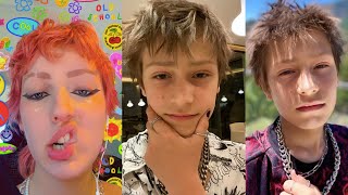 SIS vs BRO QUIT YOUTUBE  Karina amp Ronald Kurzawa TikTok Compilation RonaldOMG GamerGirl [upl. by Orenid]