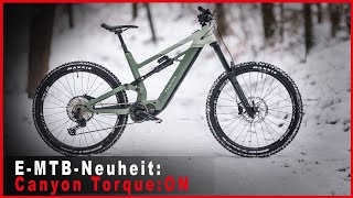 Mehr als EEnduro Der neue EFreerider CANYON TorqueOn mit Shimano EP8 und 180 mm Federweg [upl. by Ydarg873]