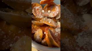 Let’s make clams for dinner 😋🍽️ fyp viralvideo foodie mukbang clams eating yummyfood viral [upl. by Hoover]