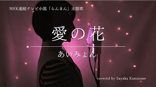 NHK連続テレビ小説 らんまん 主題歌 あいみょん「愛の花」 朝ドラ  NHK（covered by 神園さやか）【歌詞付き】 [upl. by Ateerys994]