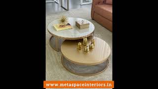 Elegant Center Table Designs for Modern Living Rooms  BudgetFriendly amp Stylish Ideas [upl. by Agiaf]