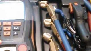 HVAC New Testo 550  Refrigerant Leak Detector  and Job Estimate  Louisville Ky HVAC Repair [upl. by Tallu197]