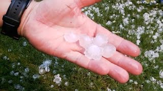 VIDEO Hagel teistert Brabant 2 [upl. by Simon]