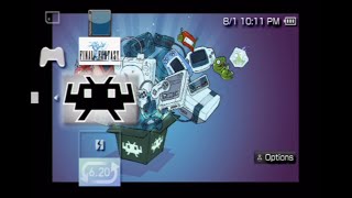 PSP AIO Modding Guide Play PSP PS1 amp Retroarch Roms from Memory card [upl. by Acirretal824]