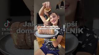 trdelnik recept recipe minivlog fallrecipe czec czechgirl kynutetesto [upl. by Bilat307]