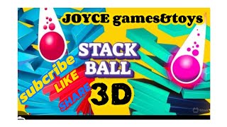 🔻LIVE🔺️ STAISFTYING GAME‼️ STACK BALL 🏀🥎 3D [upl. by Treharne289]