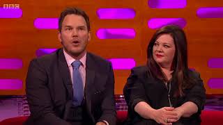 The Graham Norton Show S17EP8  Chris PrattMelissa McCarthy Jude LawJohn Bishop [upl. by Fleurette829]