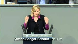 Kathrin SengerSchäfer DIE LINKE Kapitalgedeckte Pflegezusatzversicherung verhindern [upl. by Sola414]