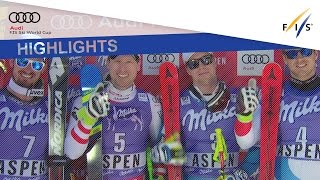 Highlights  Reichelt finishes in style in superG  FIS Alpine [upl. by Eadie]