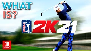 PGA Tour 2K21 Nintendo Switch  Overview amp Gameplay [upl. by Nabala917]