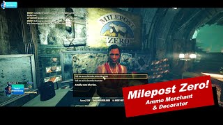 Fallout 76  Milepost Zero  Caravan Supplies  Ammo Merchant amp Decorator  Twitch dexterisfrosty [upl. by Llerrot]