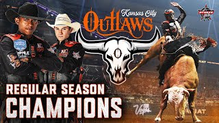 Kansas City Outlaws 2024 PBR Teams Regular Season CHAMPIONS  PBR [upl. by Dew]