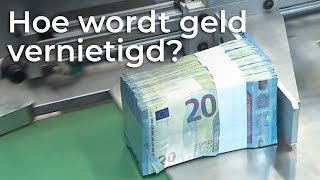 Hoe wordt geld vernietigd  Doen Ze Dat Zo  Het Klokhuis [upl. by Nylram593]