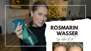 UPDATE zum DIY Rosmarinwasser  HILFT ES WIRKLICH GEGEN HAARAUSFALL [upl. by Narayan]