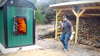 Outdoor Wood Burner Is it WORTH IT 4 Years later [upl. by Artair648]